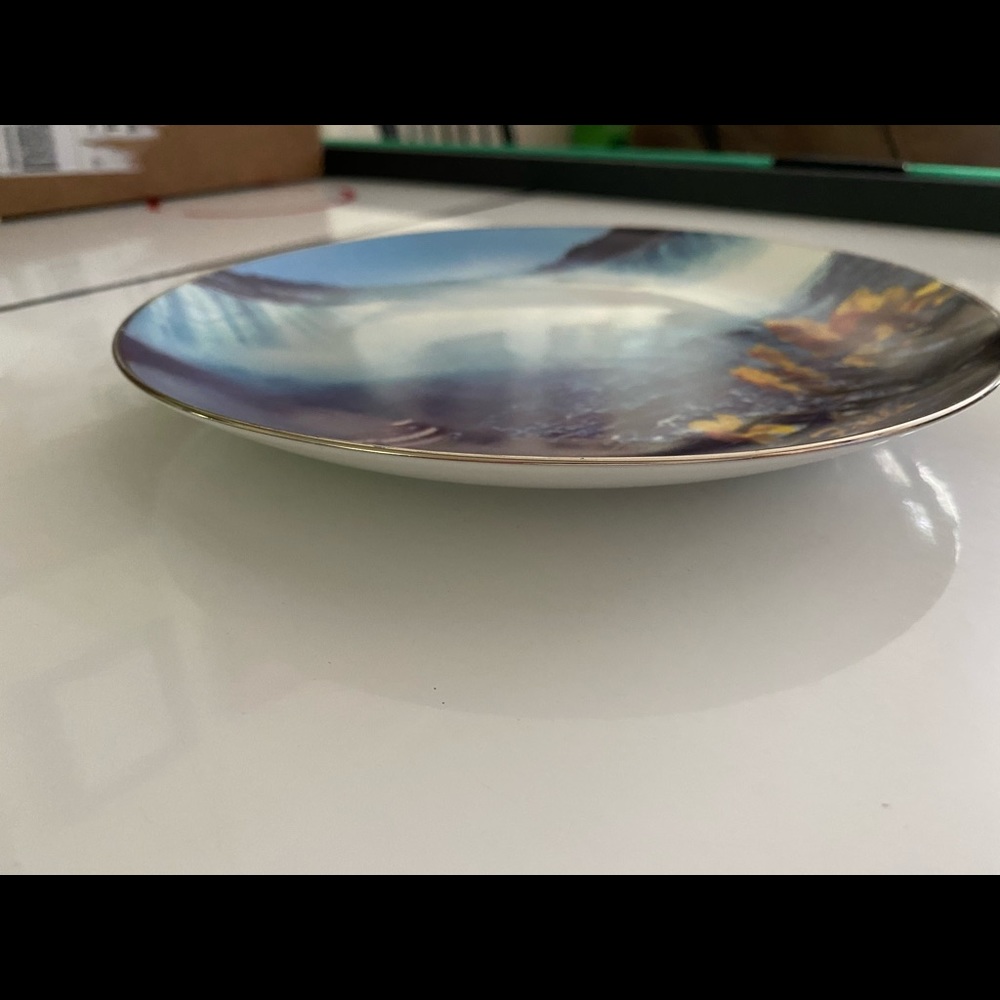Niagara Falls Canada Decorative Plate 8 inches - Picture 11 of 16